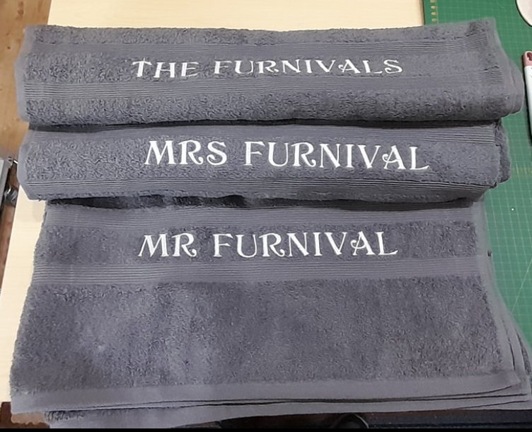 Mr & Mrs Towels